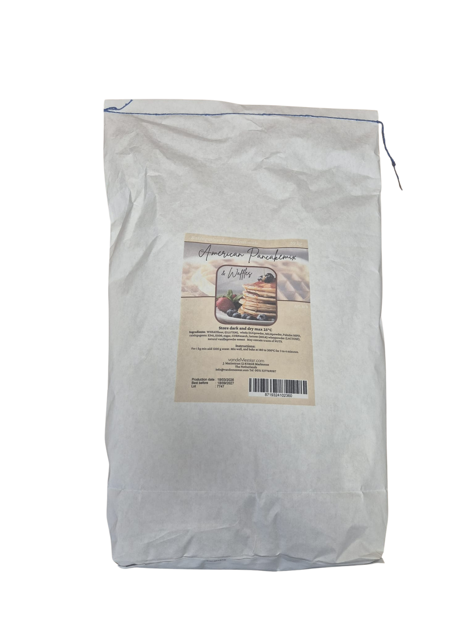 – Koop Nu bij American Pancake & Waffle 10kg