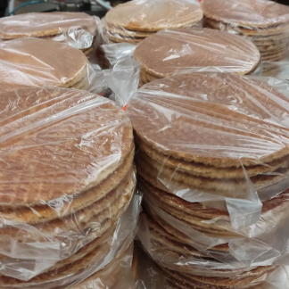 Superstroopwafels 13 cm x 15 stuks in doos