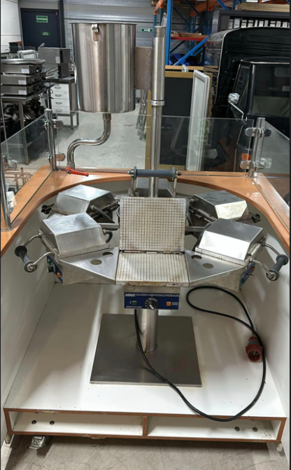 Stroopwafel carrousel 400 volt
