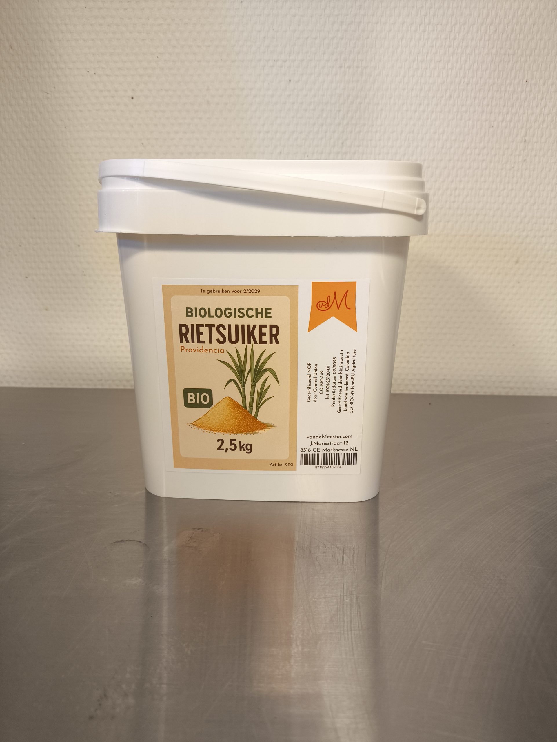 – Koop Nu bij Biologische rietsuiker 2,5 kg - Afbeelding 3