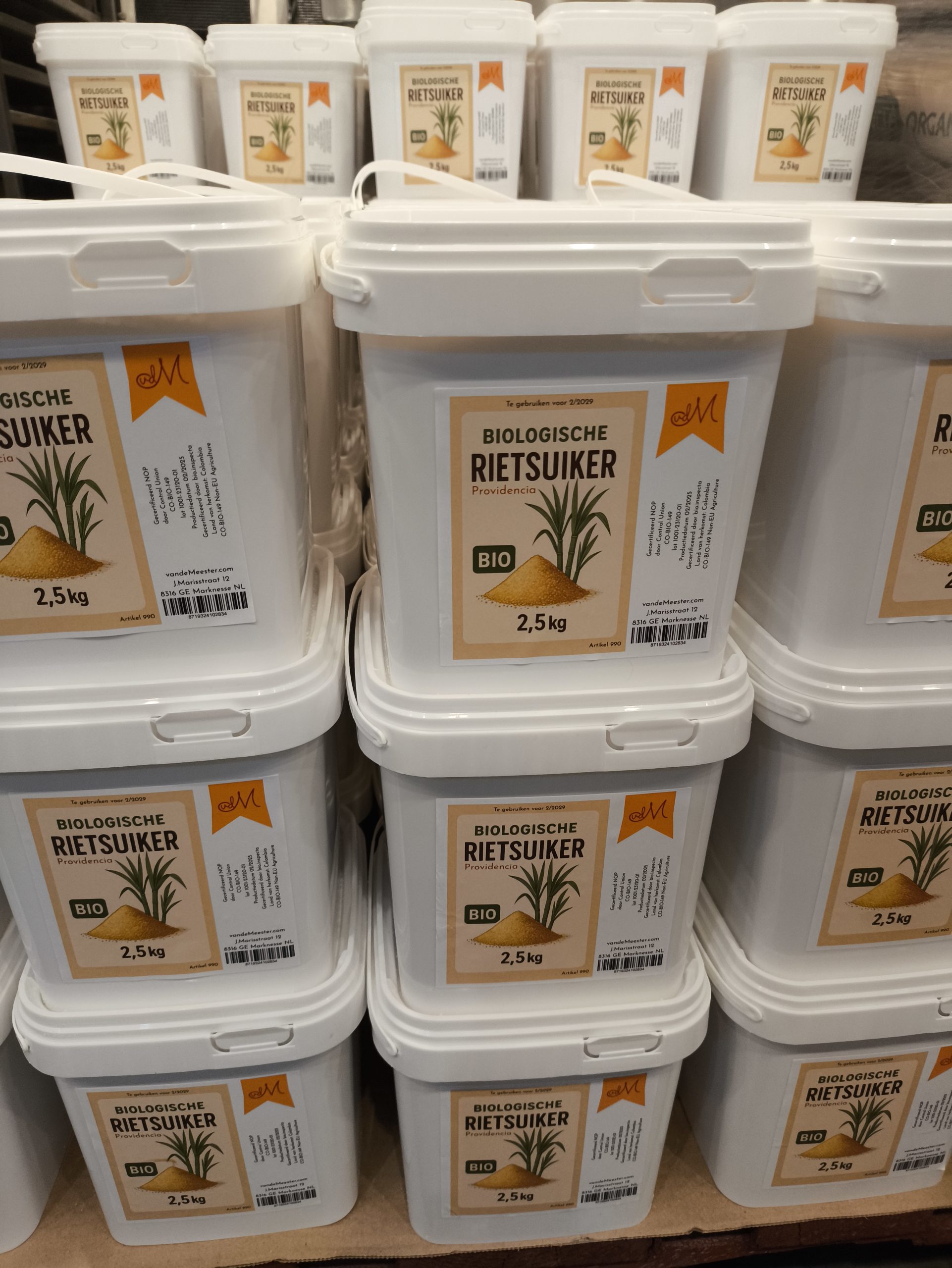 – Koop Nu bij Biologische rietsuiker 2,5 kg