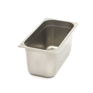 Gastronorm Bak – 1/3 GN – 15cm Diep – RVS